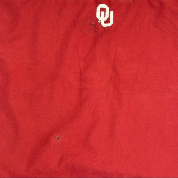 Oklahoma Sooners Red Oak Sportswear Fleece Lined Full Zip Embroidered Jacket XL - Picture 9 of 16
